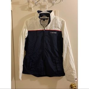 small navy&white Tommy Hilfiger yacht jacket